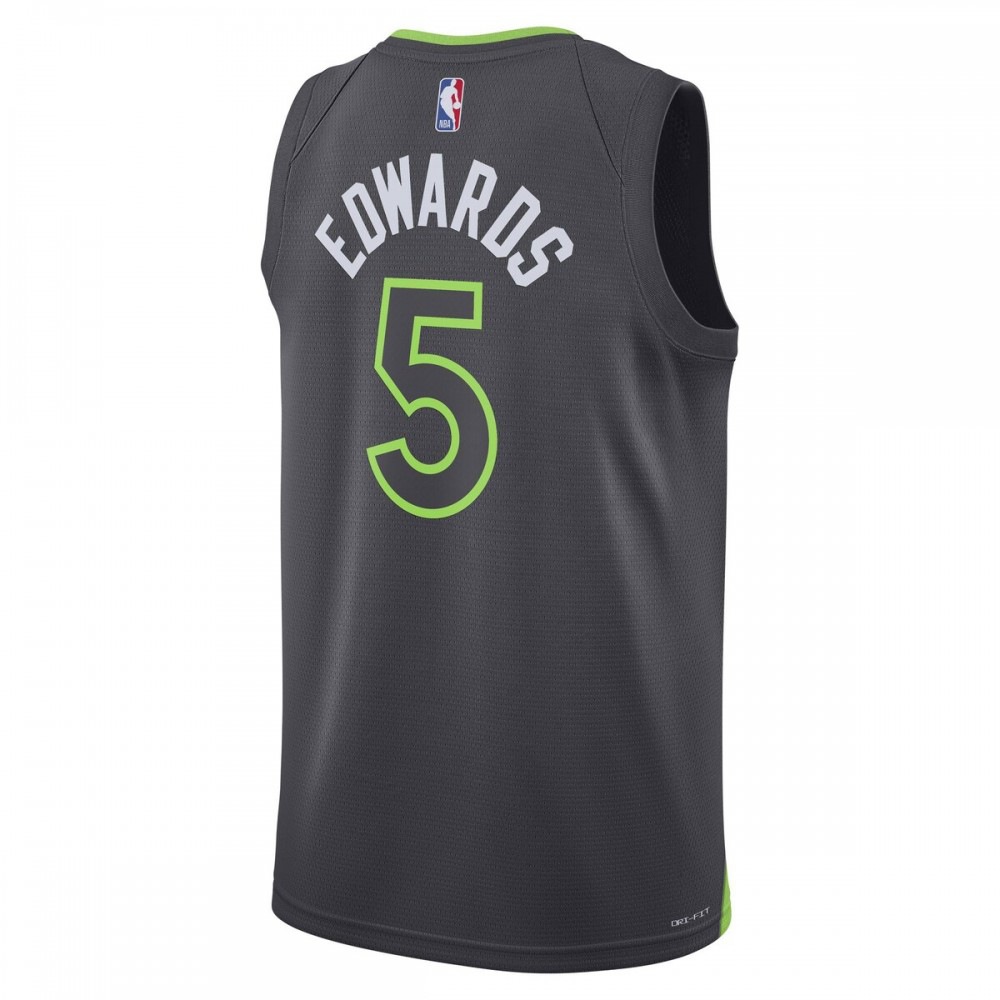 Anthony Edwards Minnesota Timberwolves Jordan Brand Unisex Swingman Black Jersey - Statement Edition-Pro Kit Vault | Brand New 26/27 Sports Jerseys